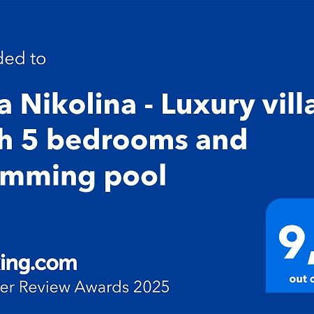 Villa Nikolina - Luxury Villa With 5 Bedrooms And Swimming Pool Vodnjan Exterior foto
